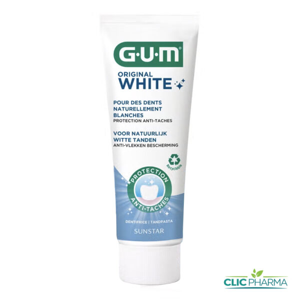 GUM DENTIFRICE ORIGINAL WHITE 75ML