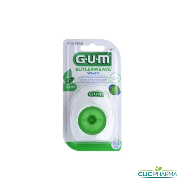 GUM FIL DENTAIRE CIRE MENTHOLÉE (54.8 mètres) 1855