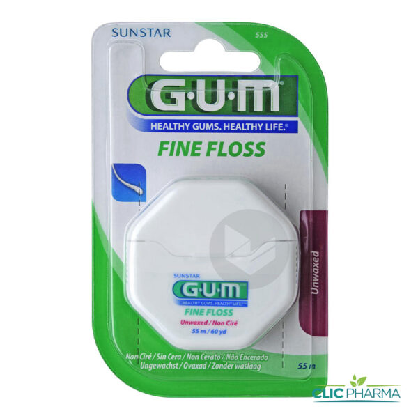 GUM FIL DENTAIRE NON CIRÉ (REF: 555)
