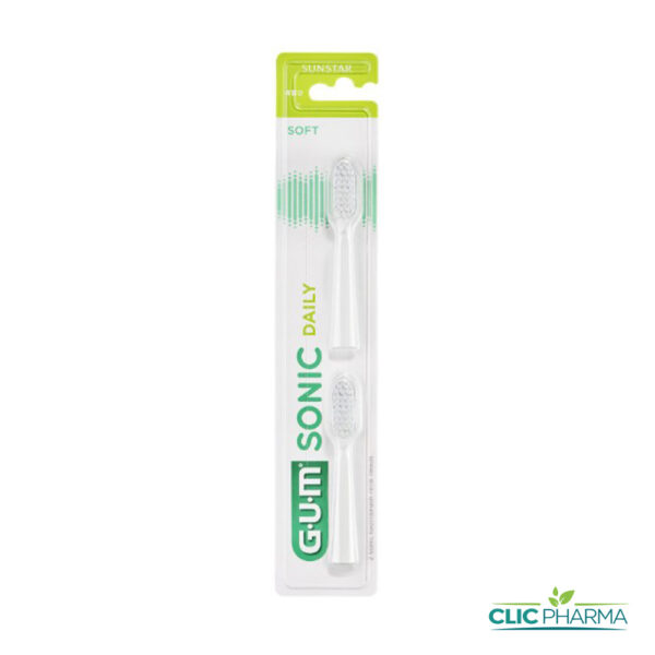 GUM RECHARGES BROSSE SONIC DAILY 4110