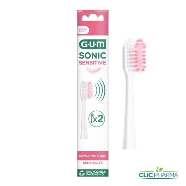 GUM RECHARGES BROSSE SONIC SENSITIVE (REF: 4111)