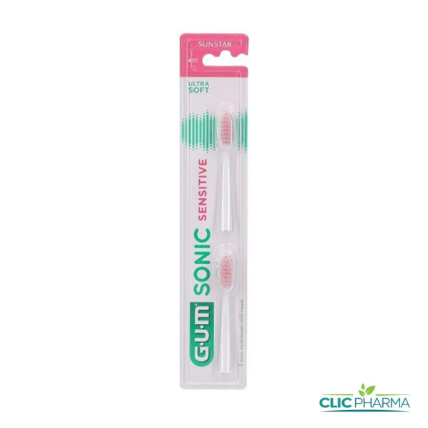 GUM RECHARGES BROSSE SONIC SENSITIVE 4111