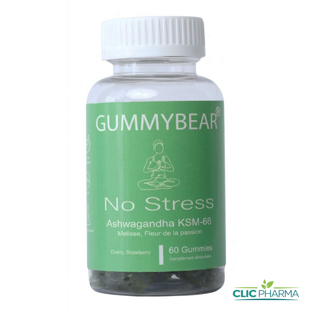 GUMMYBEAR NO STRESS GUMMIES B 60