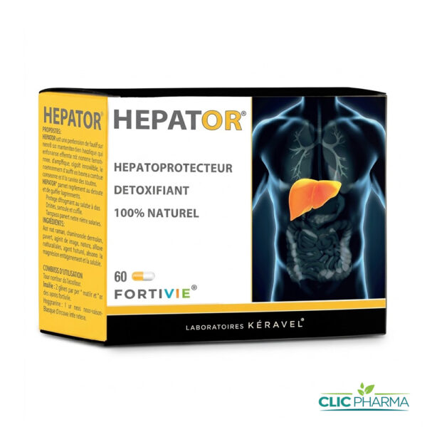 HEPATOR (60 GELULES)
