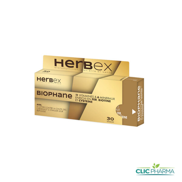 HERBEX BIOPHANE 11 VITAMINES + 6 MINERAUX (30 COMPRIMÉS)
