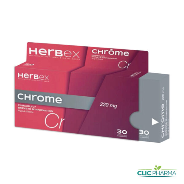 HERBEX CHROME 220mg (30 COMPRIMES)