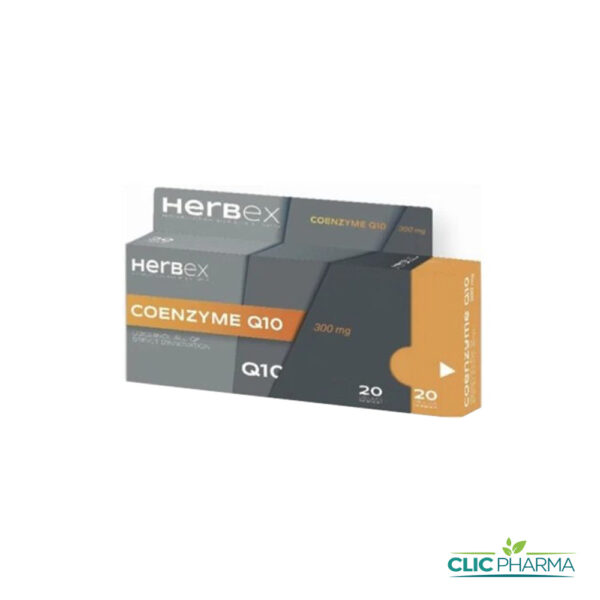 HERBEX COENZYME Q10 300mg (20 COMPRIMÉS)