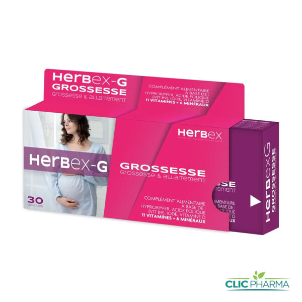 HERBEX-G GROSSESSE & ALLAITEMENT (30 GELULES)