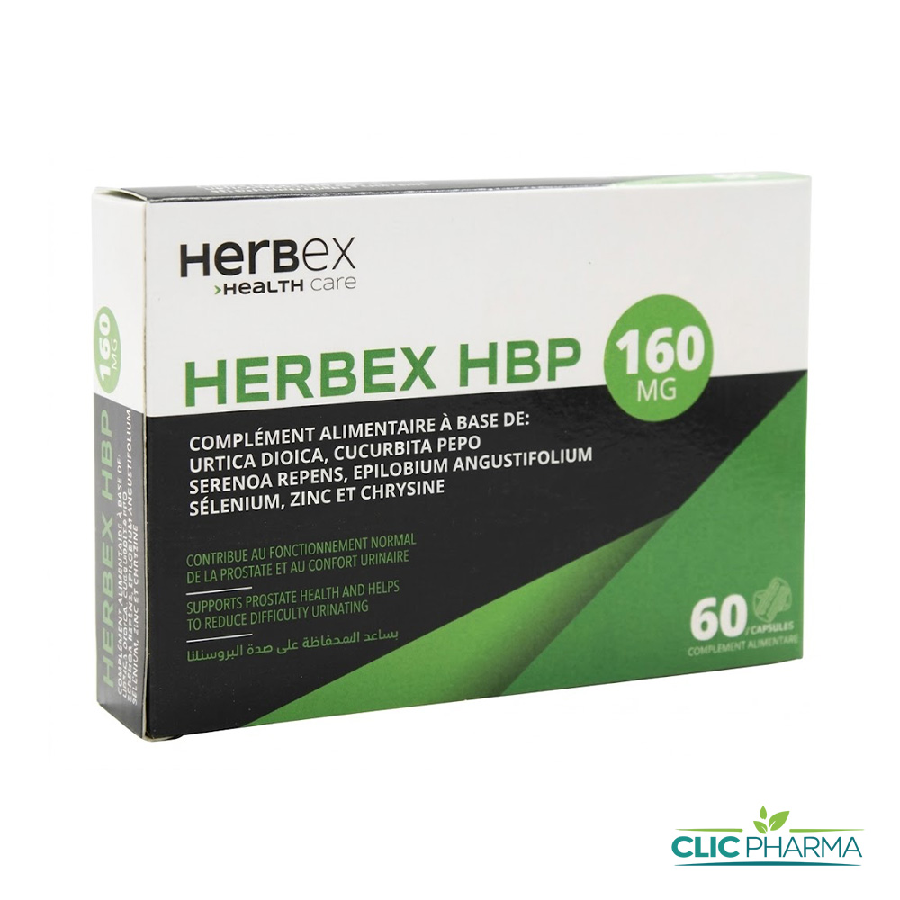 HERBEX HBP 160MG COMP B 60
