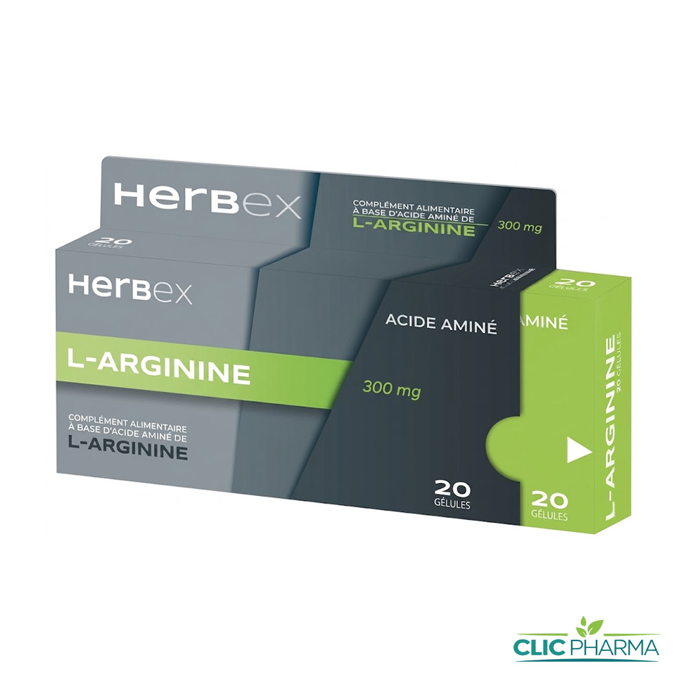 HERBEX L-ARGININE 300MG BT20