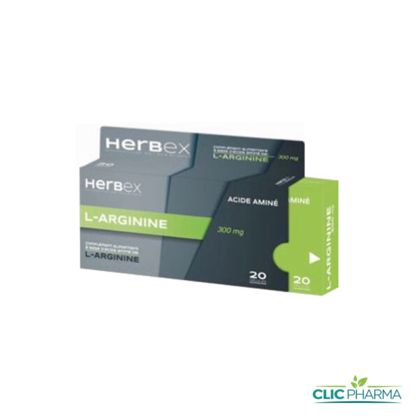 HERBEX L-ARGININE 300mg (20 GÉLULES)
