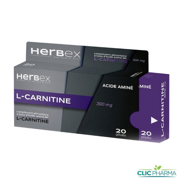 HERBEX L-CARNITINE 300mg (20 GELULES)