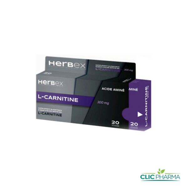 HERBEX L-CARNITINE 300mg (20 GÉLULES)