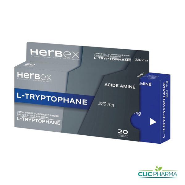 HERBEX L-TRYPTOPHANE 220mg (20 GELULES)