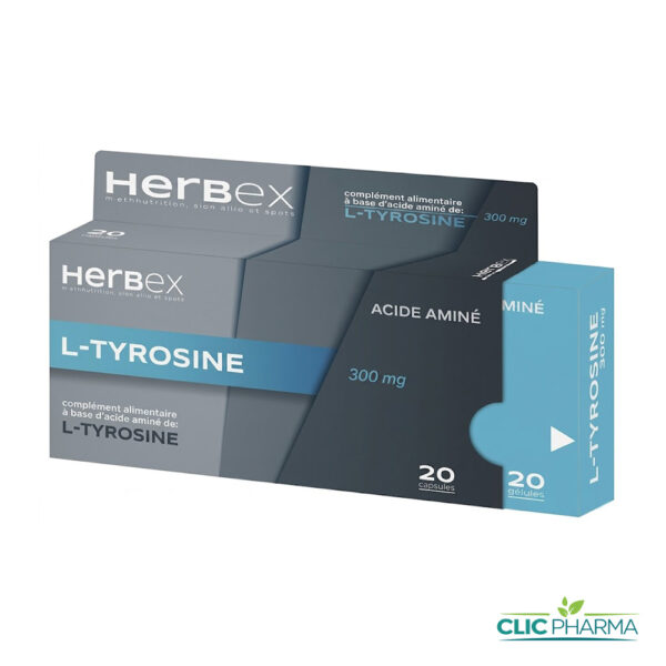 HERBEX L-TYROSINE 300mg (20 GELULES)