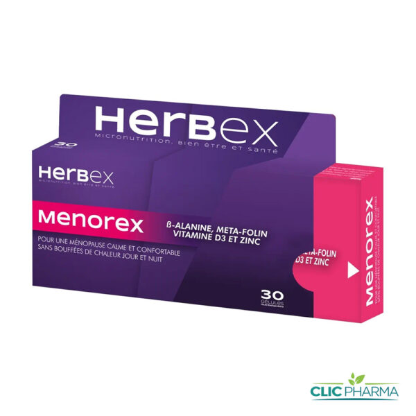 HERBEX MENOREX (30 GELULES)