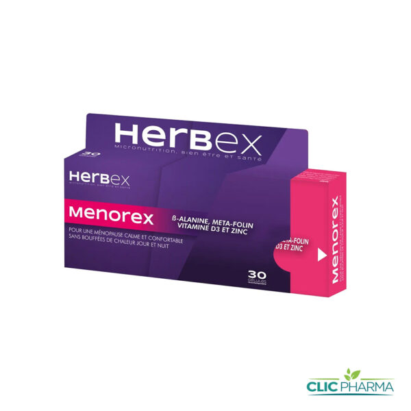 HERBEX MENOREX (30 GÉLULES)