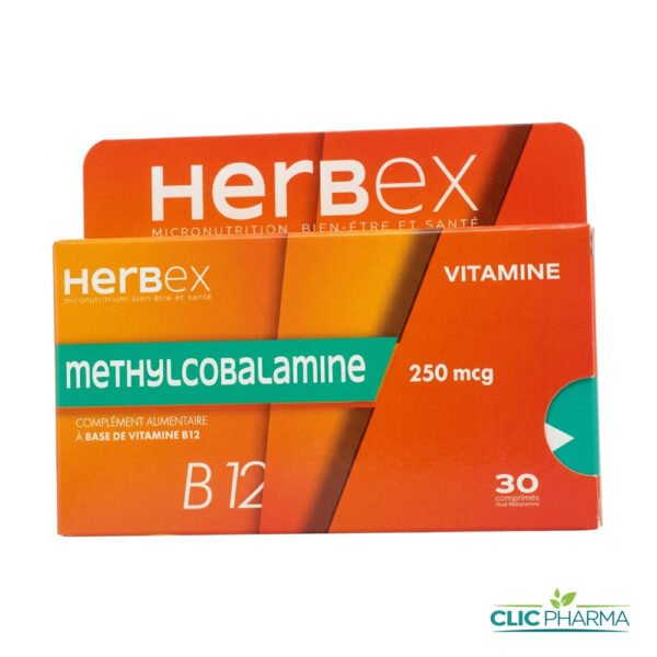 HERBEX METHYLOCOBALAMINE (30 COMPRIMES)