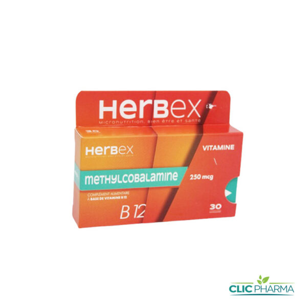 HERBEX METHYLOCOBALAMINE (30 COMPRIMÉS)