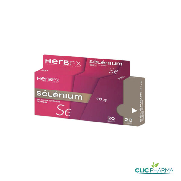 HERBEX SÉLÉNIUM 100ug (20 GÉLULES)
