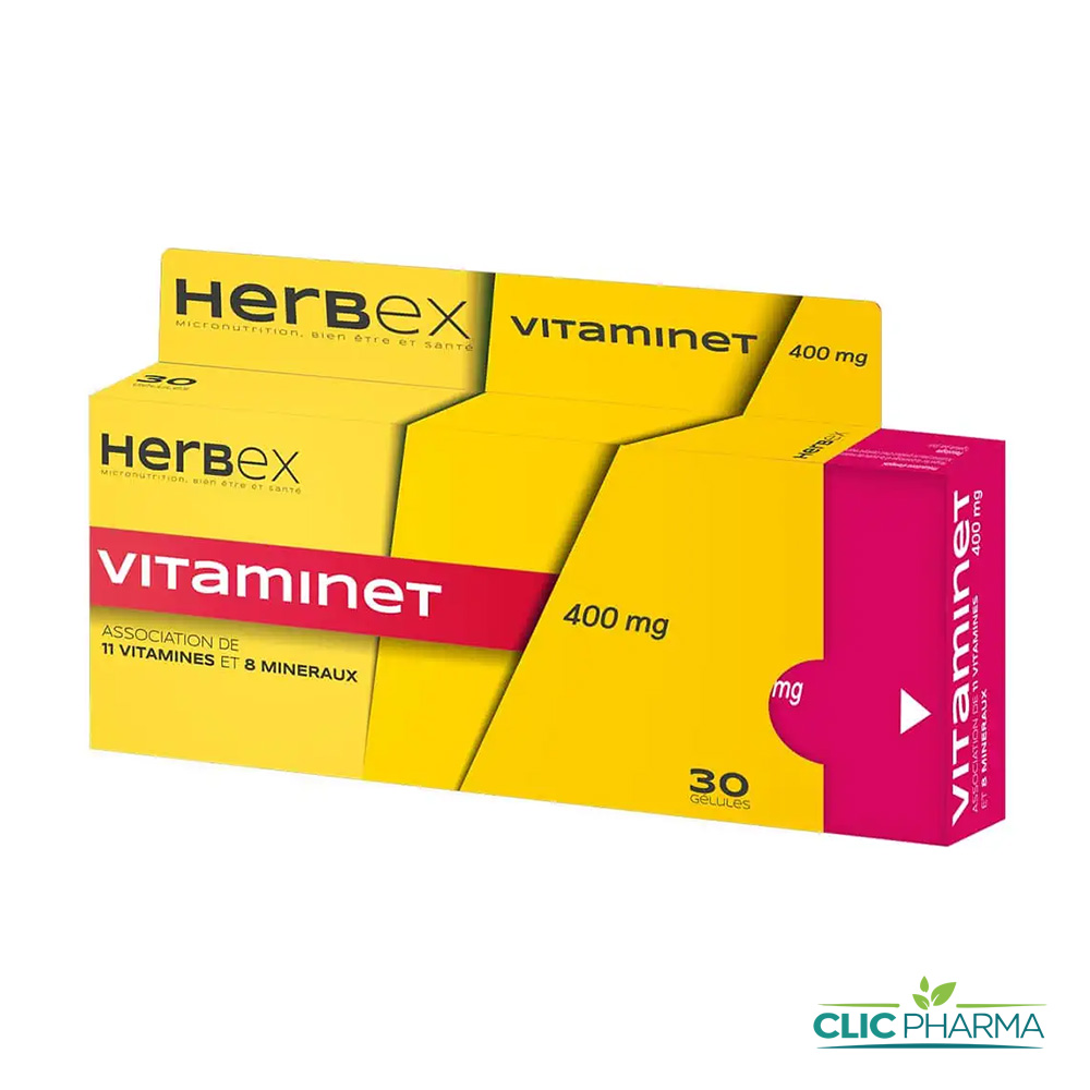 HERBEX VITAMINET GELULES B 30