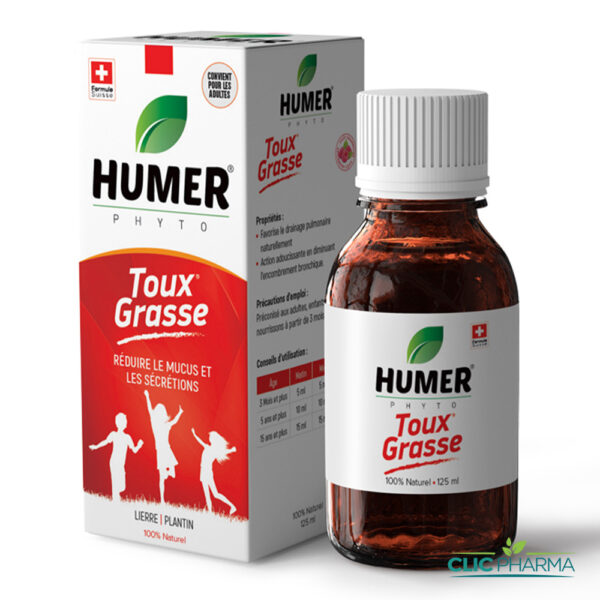 HUMER PHYTO TOUX GRASSE SIROP 125ML