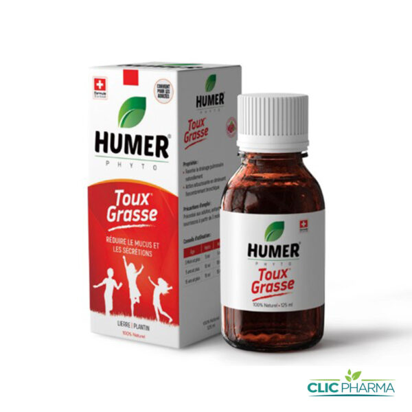 HUMER PHYTO TOUX GRASSE SIROP 125ML