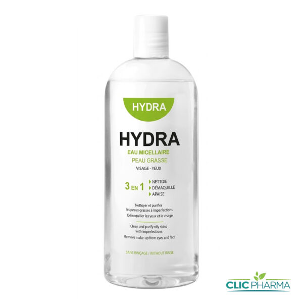HYDRA EAU MICELLAIRE PEAU GRASSE 250ML