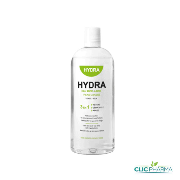 HYDRA EAU MICELLAIRE PEAU GRASSE 250 ML