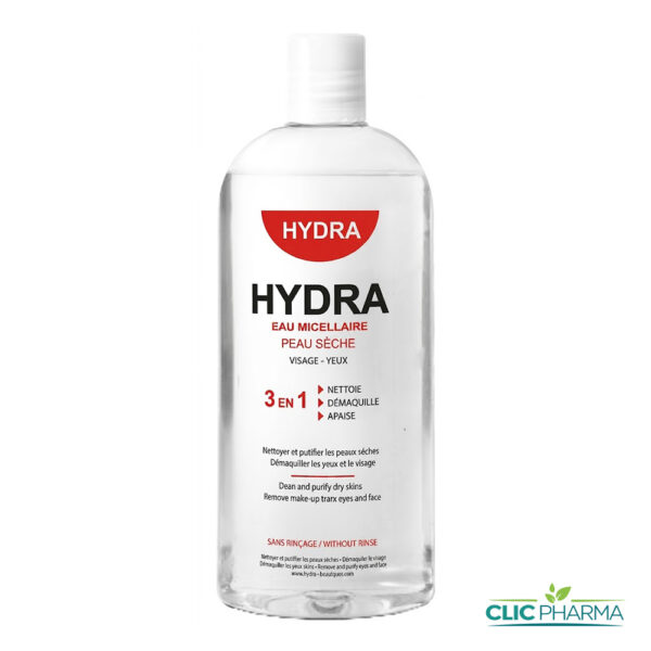 HYDRA EAU MICELLAIRE PEAU SECHE 250ML