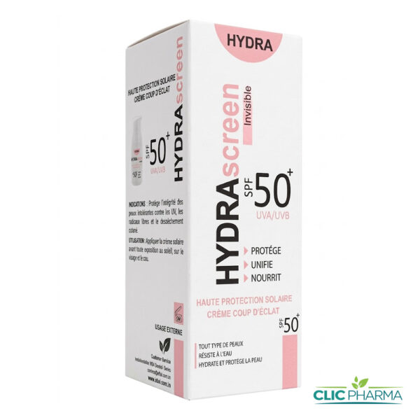 HYDRASCREEN CREME SOLAIRE INVISIBLE SPF50+ 50ML