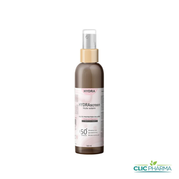 HYDRASCREEN HUILE SOLAIRE SPF50+ CORPS ET CHEVEUX 120ML