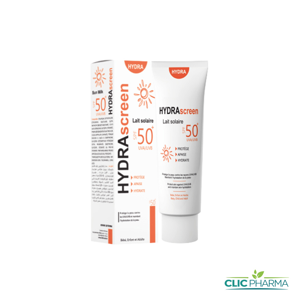 HYDRASCREEN LAIT SOLAIRE SPF50+ 90ML