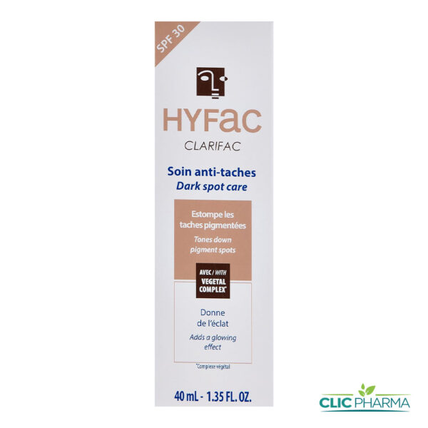 HYFAC CLARIFAC SOIN ANTI-TACHES SPF30 40ML