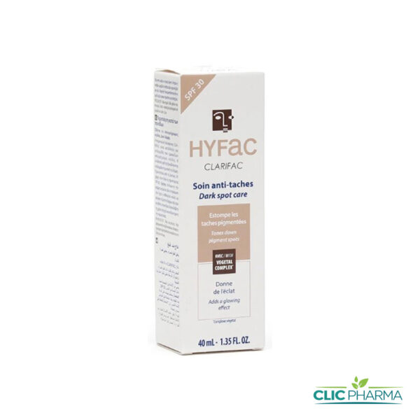 HYFAC CLARIFAC SOIN ANTI-TACHES SPF30 40ML
