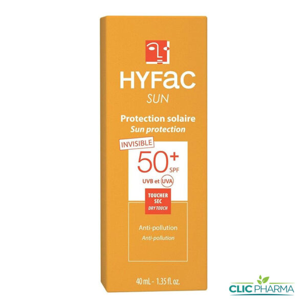 HYFAC SUN ECRAN INVISIBLE SPF50+ 40ML