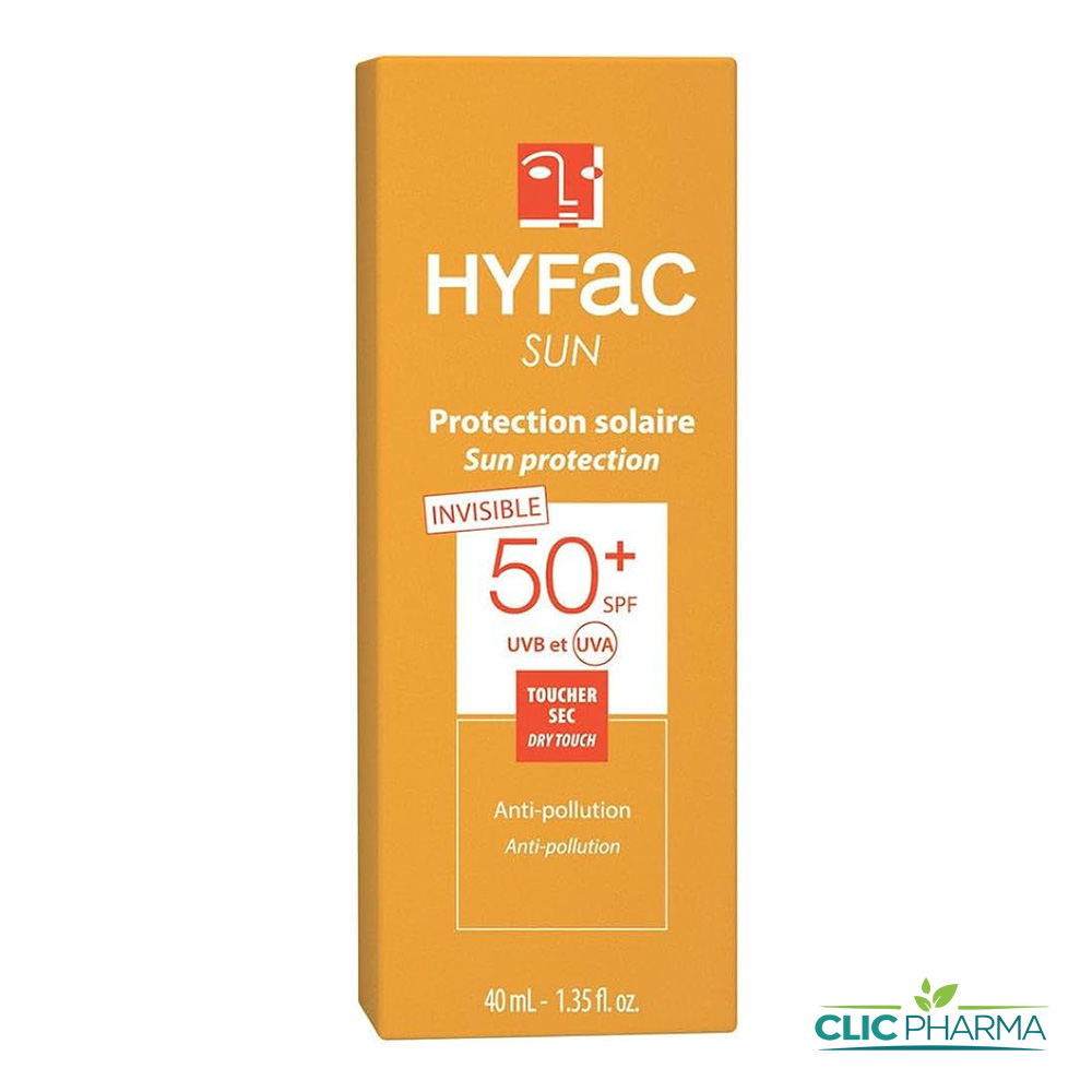 HYFAC SUN ECRAN INVISIBLE SPF50+ 40ML