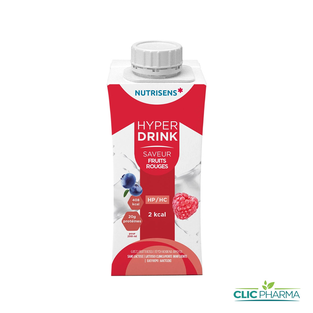HYPERDRINK DB - 200ML - FRUIT DES ROUGES