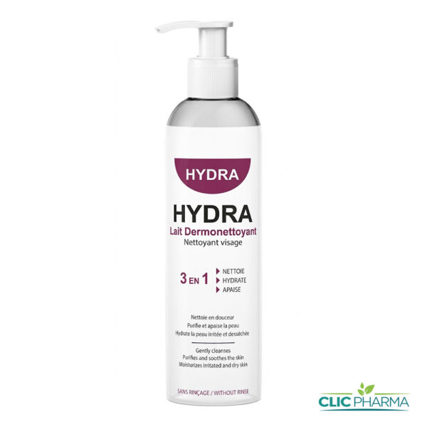 HYDRA LAIT DERMO-NETTOYANT 250ML