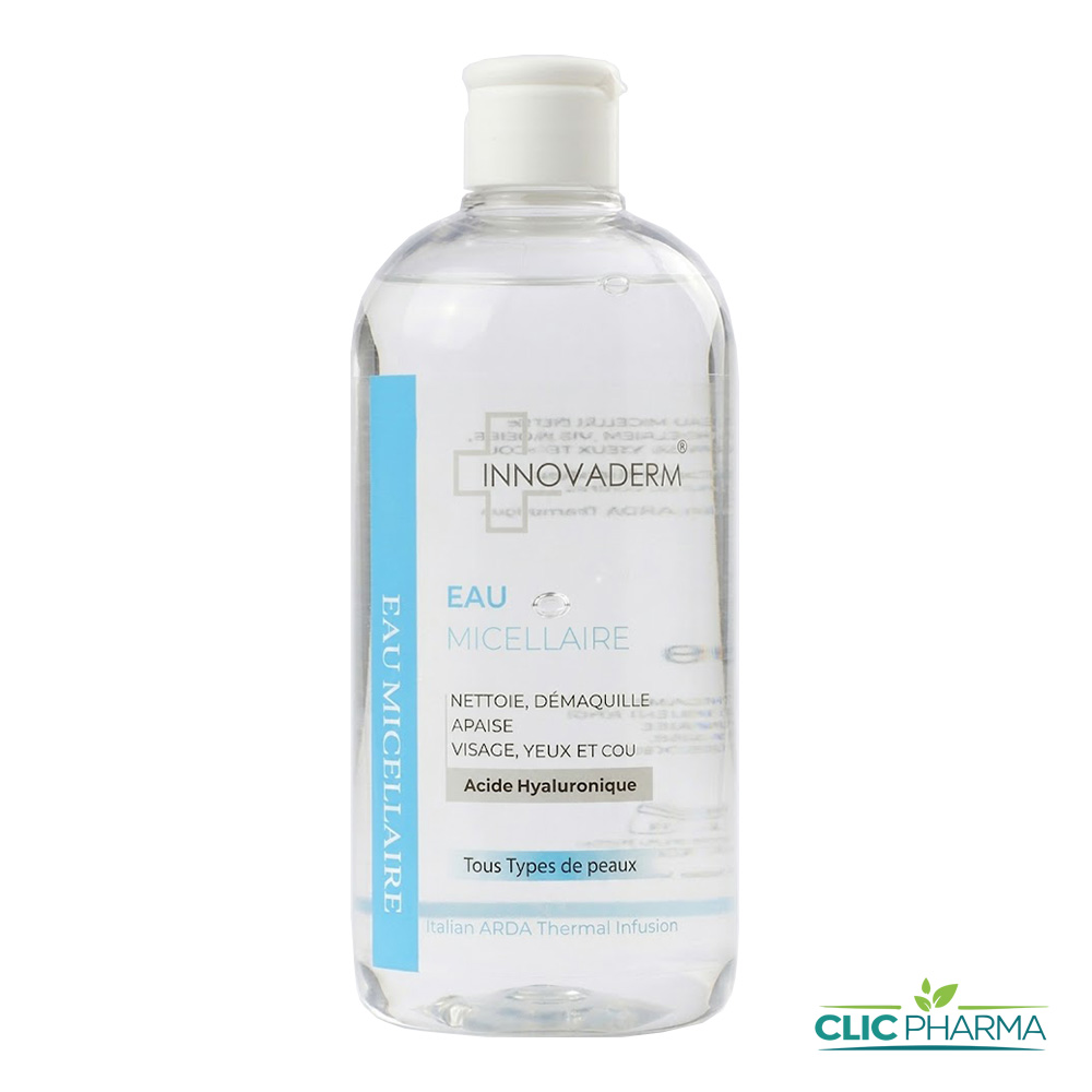 INNOVADERM EAU MICELL ACIDE HYALU P SENS 500ML