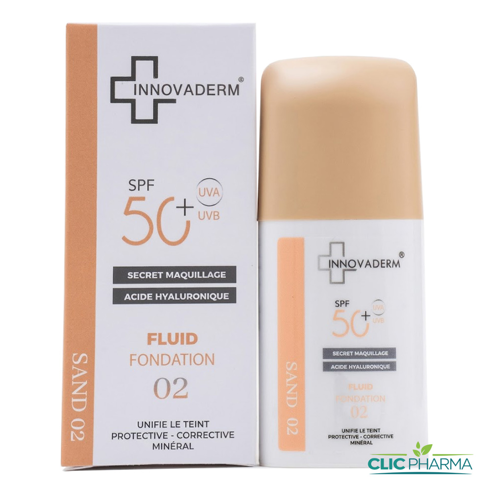 INNOVADERM ECRAN F.D.T SPF50+ SAND 02 30ML