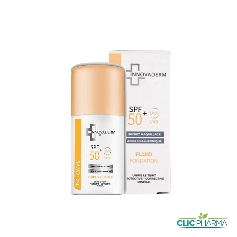 INNOVADERM ECRAN F.D.T SPF50+ SAND 02 30ML