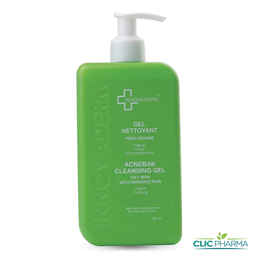 INNOVADERM GEL NETT ACNEBAK P G 380ML