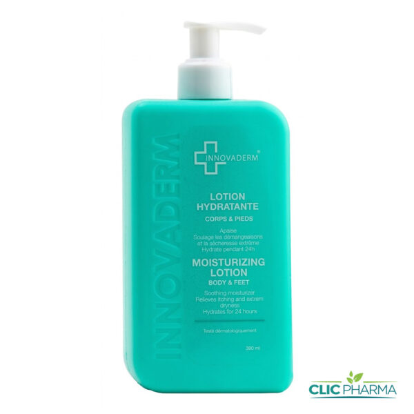 INNOVADERM LOTION HYDRATANTE CORPS ET PIEDS 380ML