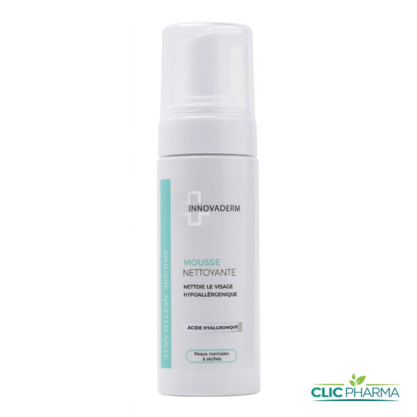 INNOVADERM MOUSSE NETTOYANTE PEAU NORMALE A SECHE 150ML