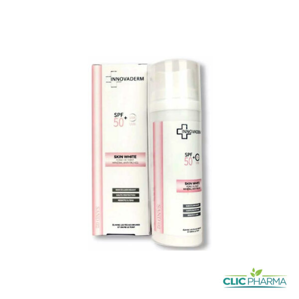 INNOVADERM SKIN WHITE FOND DE TEINT SPF50+ SAND 02 50ML