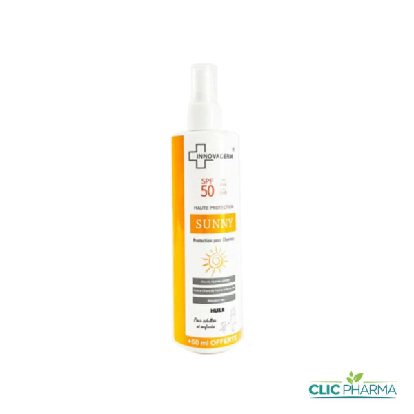 INNOVADERM SUNNY HUILE CHEVEUX SPF50+ 250ML