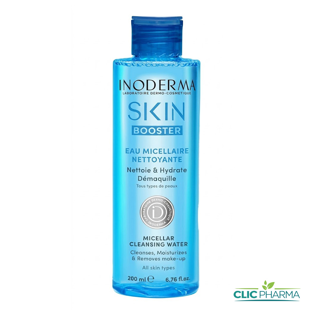 INODERMA EAU MICRLLAIRE SKIN BOOSTER 200ML