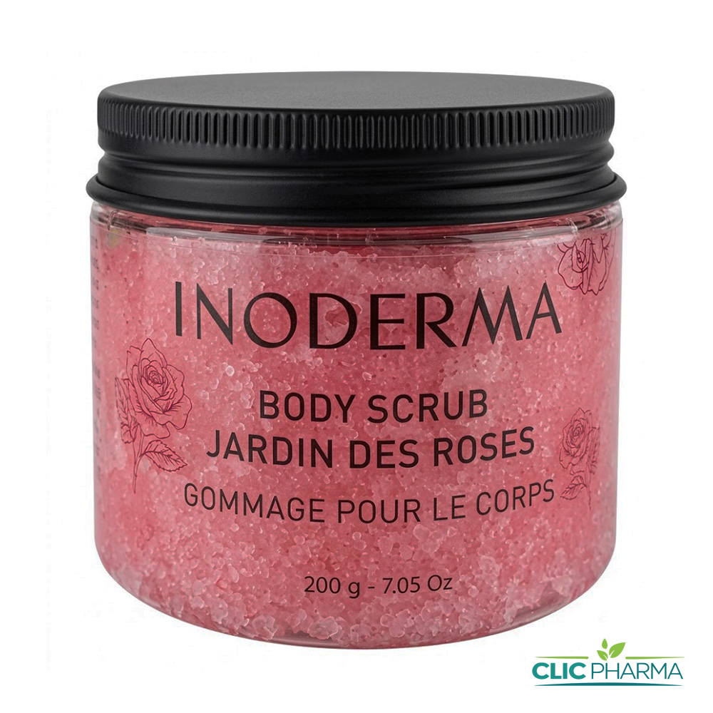 INODERMA GOMMAGE POUR LE CORPS ROSE 200G