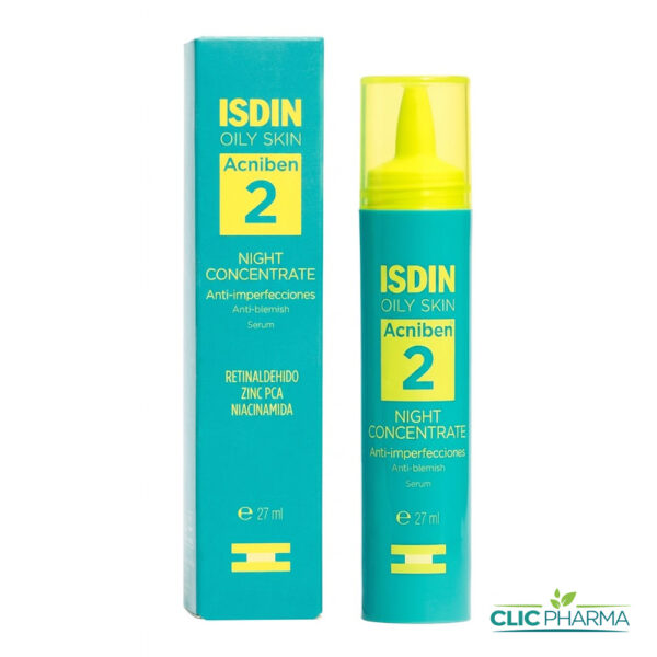 ISDIN ACNIBEN SERUM CONCENTRE NUIT ANTI-IMPERFECTIONS 27ML